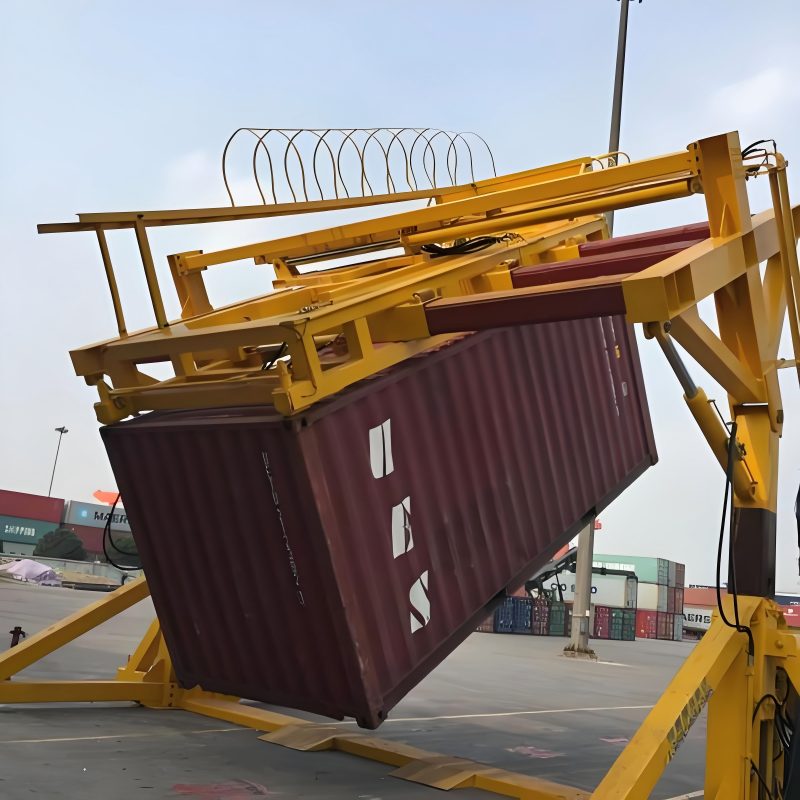 SG Series Container Tilter Unloading