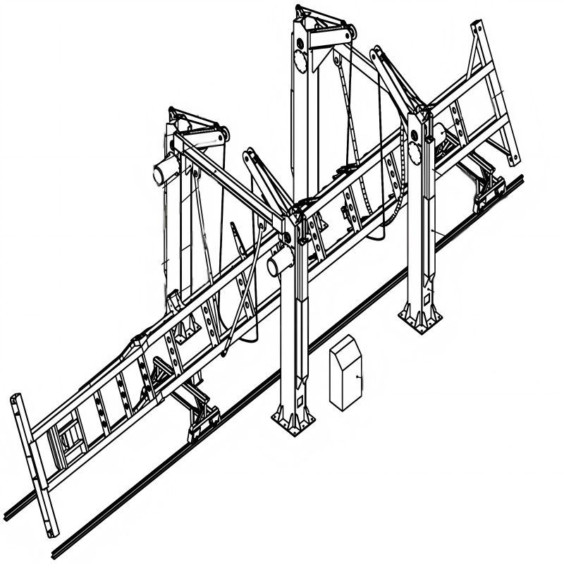 WP Series Container Tilter Structure